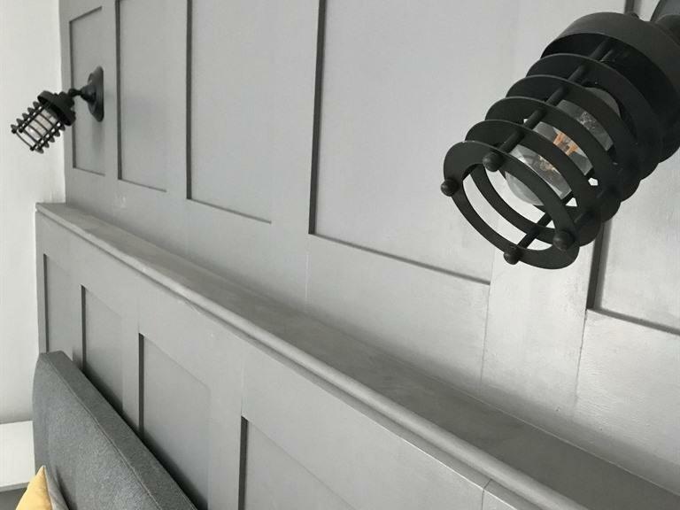 넘버 16 호텔 시햄 외부 사진 A wall-mounted spotlight